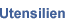  Utensilien 